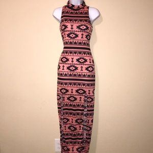 Worn once Print Maxi Dress